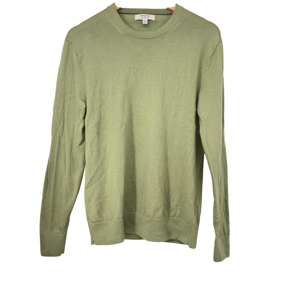 Banana Republic Green Crewneck Sweater